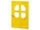 Part No: 4072  Name: Fabuland Door 1 x 6 x 7 with Round Pane in 4 Sections