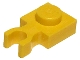 Part No: 4085b  Name: Plate, Modified 1 x 1 with U Clip Thin (Vertical Grip)