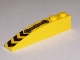 Part No: 42022pb03  Name: Slope, Curved 6 x 1 with Hydraulic Hose & Chevrons Pattern