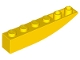 Part No: 42023  Name: Slope, Curved 6 x 1 Inverted