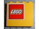 Part No: 4215pb038L  Name: Panel 1 x 4 x 3 with Lego Logo Pattern Upper Left (Sticker) - Set 4030
