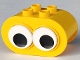 Part No: 4258c01pb01  Name: Duplo, Brick 2 x 4 x 2 Rounded Ends and Two Moving Eyes