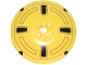Lego part: Dish 6 x 6 Inverted (Radar) - Solid Studs with Black and Medium Nougat Hubcap Pattern