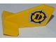 Part No: 44661pb017  Name: Tail Shuttle, Small with Dino Logo Pattern on Both Sides (Stickers) - Set 5887