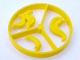 Lot ID: 351846281  Part No: 4502  Name: Minifigure, Plume / Feather Wheel, 3 on Sprue