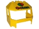 Part No: 45406pb001  Name: Windscreen 4 x 6 x 4 Cab with Hinge and 1 x 4 Bottom Cutout and Octan Logo Pattern