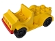 Part No: 4575c01  Name: Duplo Car with 2 x 4 Studs Bed and Running Boards