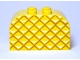 Part No: 4744pb23  Name: Slope, Curved 4 x 2 x 2 Double with Four Studs with Pineapple Skin Pattern
