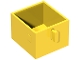 Part No: 4891  Name: Duplo, Furniture Drawer 2 x 2 with Pull Handle