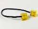 Part No: 5306bc026  Name: Electric, Wire with Brick 2 x 2 x 2/3 Pair,  26 Studs Long