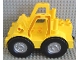 Part No: 5523  Name: Duplo Bulldozer Body with Wheels