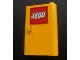 Part No: 58380pb01  Name: Door 1 x 3 x 4 Right - Open Between Top and Bottom Hinge with Lego Logo Pattern (Sticker) - Set 3221