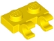 Lego part: Plate, Modified 1 x 2 with 2 Open O Clips (Horizontal Grip)