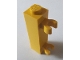 Part No: 60583a  Name: Brick, Modified 1 x 1 x 3 with 2 Clips (Vertical Grip) - Solid Stud