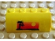 Part No: 6081pb002  Name: Slope, Curved 2 x 4 x 1 1/3 with 4 Recessed Studs with Palm Trees and Sun Pattern (Sticker) - Set 6561