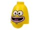 Part No: 61286pb03  Name: Minifigure, Head, Modified SpongeBob Ice Cream Vendor Pattern