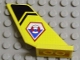 Part No: 6239pb014  Name: Tail Shuttle with Coast Guard Logo and Black Chevron Pattern on Both Sides (Stickers) - Set 7044