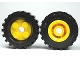 Part No: 6248c03  Name: Wheel FreeStyle with Black Tire 30 x 10.5 with Offset Tread (6248 / 2346)