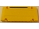 Part No: 64782pb024L  Name: Technic, Panel Plate 5 x 11 x 1 with Black Horizontal Stripe on Yellow Background Pattern Model Left Side (Sticker) - Set 8264