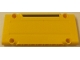 Part No: 64782pb024R  Name: Technic, Panel Plate 5 x 11 x 1 with Black Horizontal Stripe on Yellow Background Pattern Model Right Side (Sticker) - Set 8264