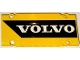 Part No: 64782pb065R  Name: Technic, Panel Plate 5 x 11 x 1 with White 'VOLVO' on Black Stripe Pattern Model Right Side (Sticker) - Set 42114