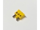 Lot ID: 371441092  Part No: 766c01  Name: Electric, Connector, 2-Way Male Squared Narrow Long with Center Post