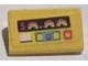Part No: 85984pb421 Name: Slope 30 1 x 2 x 2/3 with Cash Register with '$' Dollar Sign, Rainbows, Buttons and Lights on Yellow Background Pattern (Sticker) - Set 41456 Part No: 85984pb421 Name: Slope 30 1 x 2 x 2/3 with Cash Register with '$' Dollar Sign, Rainbows, Buttons and Lights on Yellow Background Pattern (Sticker) - Set 41456