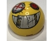 Part No: 86500pb07  Name: Cylinder Hemisphere 4 x 4 with Junkertown Eyes and Smile Pattern