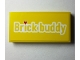 Part No: 87079pb1051 Name: Tile 2 x 4 with 'Brick buddy' with White Outline, Red Heart Pattern (Sticker) - Set 40385 Part No: 87079pb1051 Name: Tile 2 x 4 with 'Brick buddy' with White Outline, Red Heart Pattern (Sticker) - Set 40385