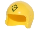 Part No: 93560pb01  Name: Minifigure, Headgear Helmet Sports / Flight with Kite Diamond Shape Logo Pattern