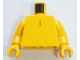 Part No: 973pb4268c01  Name: Torso Dark Orange Line and Tail Pattern / Yellow Arms / Yellow Hands