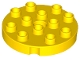 Lot ID: 381450809  Part No: 98222  Name: Duplo, Plate Round 4 x 4 with Hole with Locking Ridges