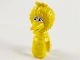 Part No: bb1161pb01  Name: Minifigure, Head, Modified Sesame Street Big Bird with White Eyes, Bright Pink and Blue Eyelids Pattern