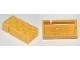 Lot ID: 217897375  Part No: bslot04bL  Name: Brick 2 x 4 without Bottom Tubes, Slotted (with 2 slots, opposite corner left)