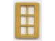 Lot ID: 65272573  Part No: bwindow02  Name: Window 6 Pane for Slotted Bricks
