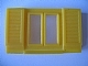 Part No: cwindow03  Name: Window 1 x 6 x 3 Shuttered, with Glass for Slotted Bricks
