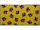Part No: dupcloth01  Name: Duplo, Cloth 4 x 8 with Purple Bee Pattern