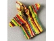 Part No: scl016  Name: Scala, Clothes Baby Jacket with Hood and Rainbow Pattern
