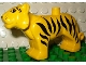 Part No: tigerc01pb01  Name: Duplo Tiger Adult with Movable Head