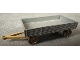 Part No: x1083c01  Name: HO Scale, Mercedes Trailer for Open Bed Truck, Gray Flatbed