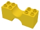 Part No: x1108  Name: Duplo, Brick 2 x 6 x 2 with Curved Center