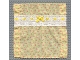 Part No: x1386cx1  Name: Scala Cloth Bedspread with Lace, Yellow Ribbon Bow, and Red Butterflies Pattern