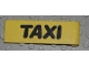 Lot ID: 157886947  Part No: x979px3  Name: Duplo Door 1 x 4 x 1 with Black TAXI Pattern