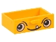 Lot ID: 99778733  Part No: 4536px1  Name: Container, Cupboard 2 x 3 Drawer with Face Pattern