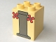 Part No: 31110pb008  Name: Duplo, Brick 2 x 2 x 2 with Pedestal and Faucet Handles Pattern