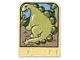 Part No: 42181pb04  Name: Story Builder Meet the Dinosaurs Card with Green Dinosaur Pattern