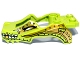 Lot ID: 348470062  Part No: 11112pb01  Name: Flywheel Fairing Crocodile Shape with Gold and White Crocodile Pattern
