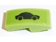 Part No: 11477pb123  Name: Slope, Curved 2 x 1 with Car Pattern (Sticker) - Set 60132
