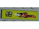 Part No: 2431pb0186L Name: Tile 1 x 4 with 'AIR BAX' and 'XR FUEL' Pattern Model Left Side (Sticker) - Set 8186 Part No: 2431pb0186L Name: Tile 1 x 4 with 'AIR BAX' and 'XR FUEL' Pattern Model Left Side (Sticker) - Set 8186