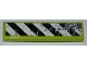 Part No: 2431pb0221R Name: Tile 1 x 4 with Black and White Danger Stripes, Scratches and Splatters Pattern Model Right Side (Sticker) - Set 8963 Part No: 2431pb0221R Name: Tile 1 x 4 with Black and White Danger Stripes, Scratches and Splatters Pattern Model Right Side (Sticker) - Set 8963
